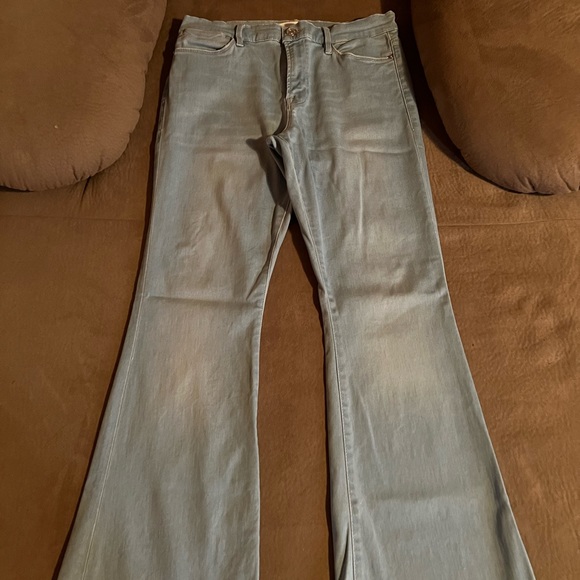 Frame Le High Flare Leg Jeans in Davenport, size 32 - Picture 3 of 7